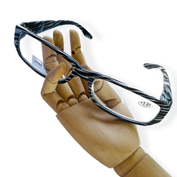 👓 🦓 JM NEW YORK Readers | Zebra Pattern | NWOT - Picture 4 of 8